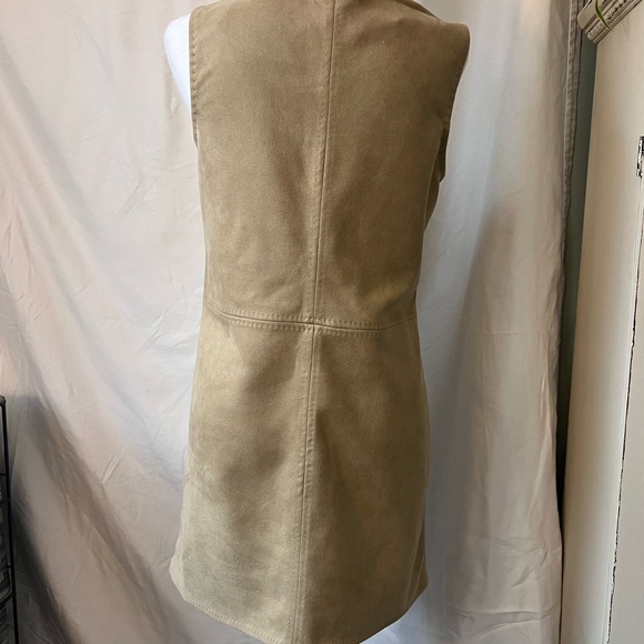 MAX STUDIO Faux Suede Sleeveless Minidress - Picture 3 of 5